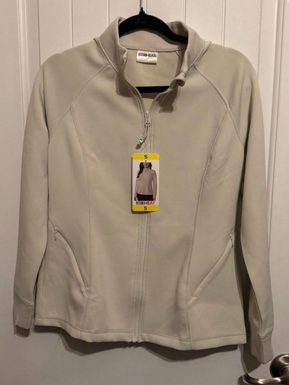 32 Degrees✨🤍⭐️Women's Light Beige Zip-Up Jacket